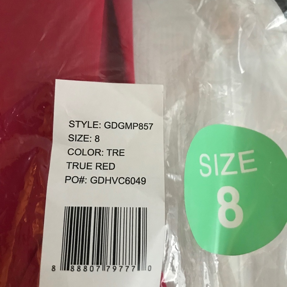 Guess True Red Size 8 NWT Dress